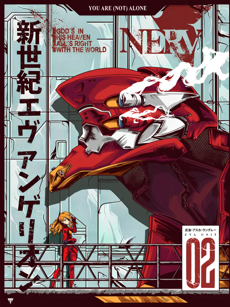 Cuadro de Evangelion-02