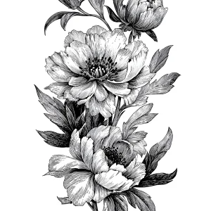 Cuadro de Arte Blanco y Negro- 01