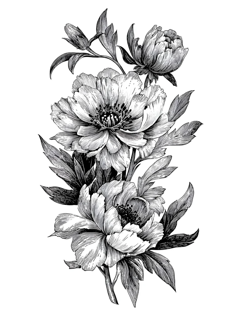 Cuadro de Arte Blanco y Negro- 01