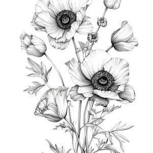 Cuadro de Arte Blanco y Negro- 02